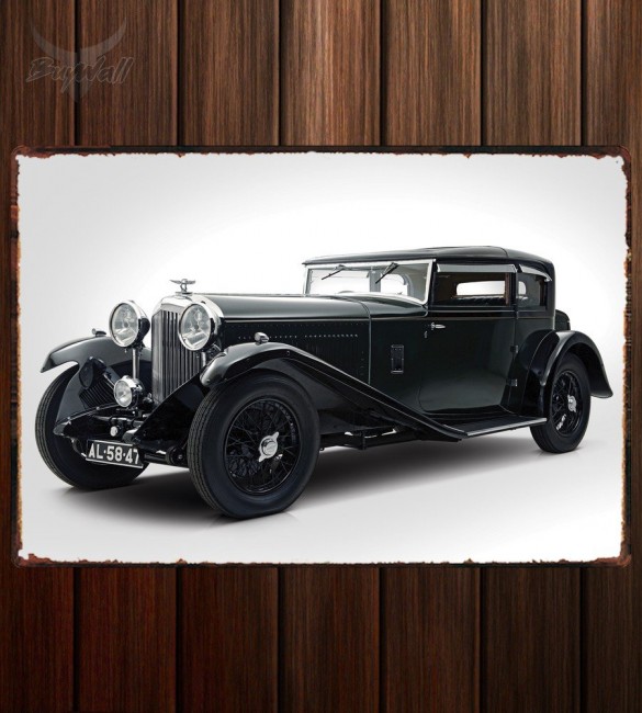 Металлическая табличка Bentley 8 Litre Short Chassis Mayfair Fixed Head Coupe Металлическая табличка Bentley 8 Litre Short Chassis Mayfair Fixed Head Coupe